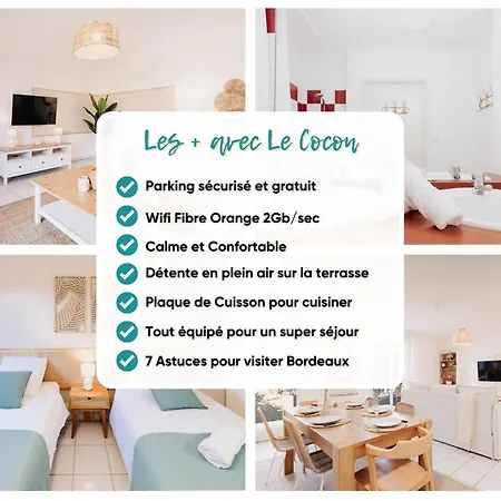 Le Cocon De - Parking - Checkin Autonome * Lespinasse